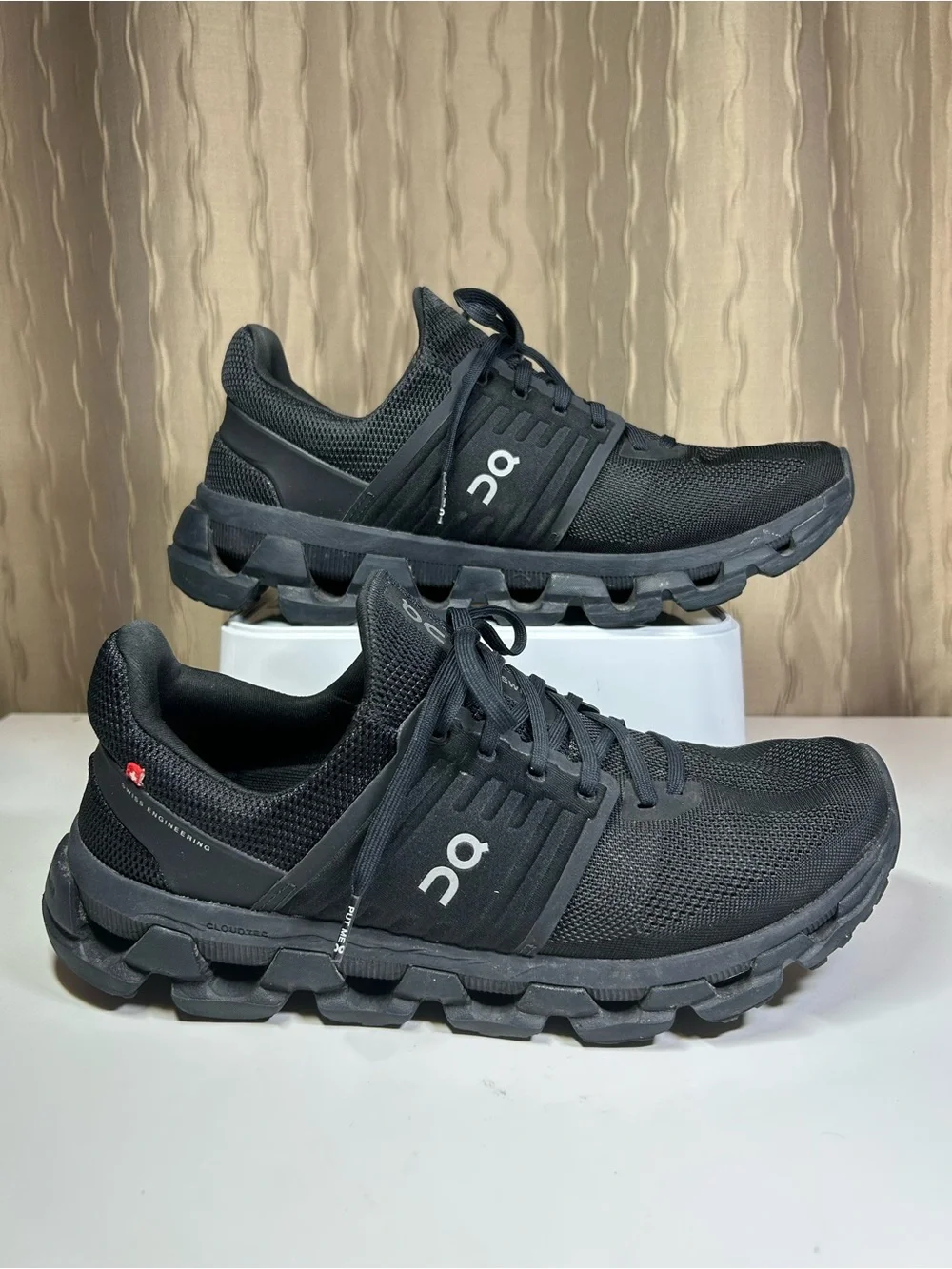 On Cloud Running Cloudswift 3 AD Women's 11 All Black Running Shoes 3WD10150485